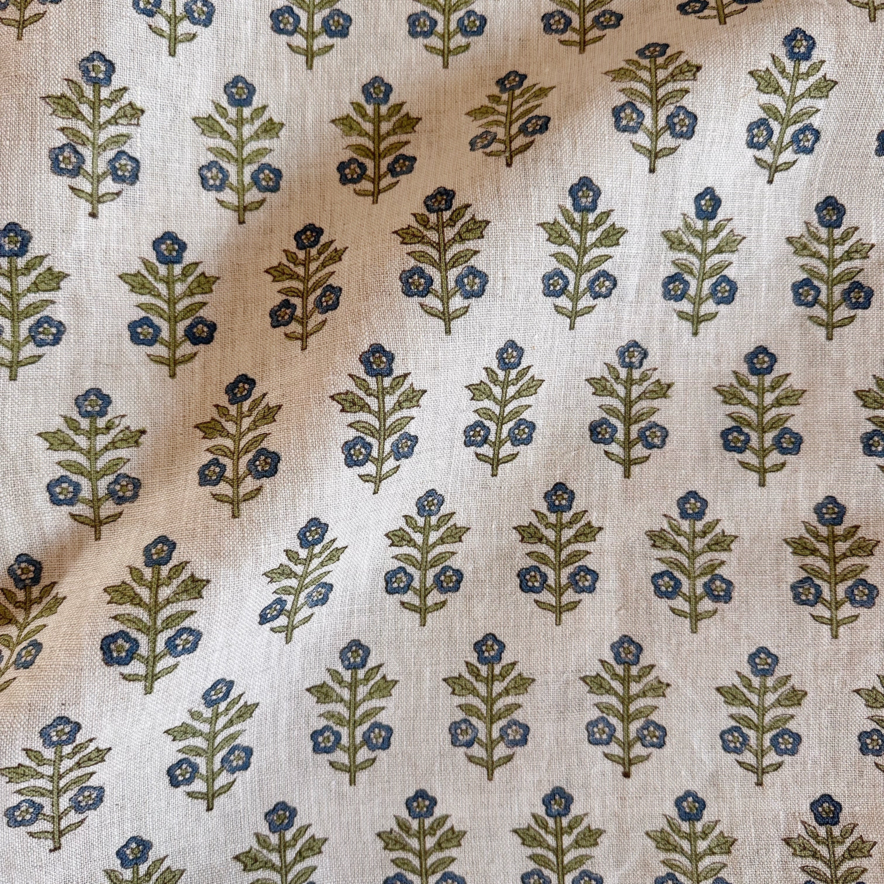 Minnie Flower - Blue/Green