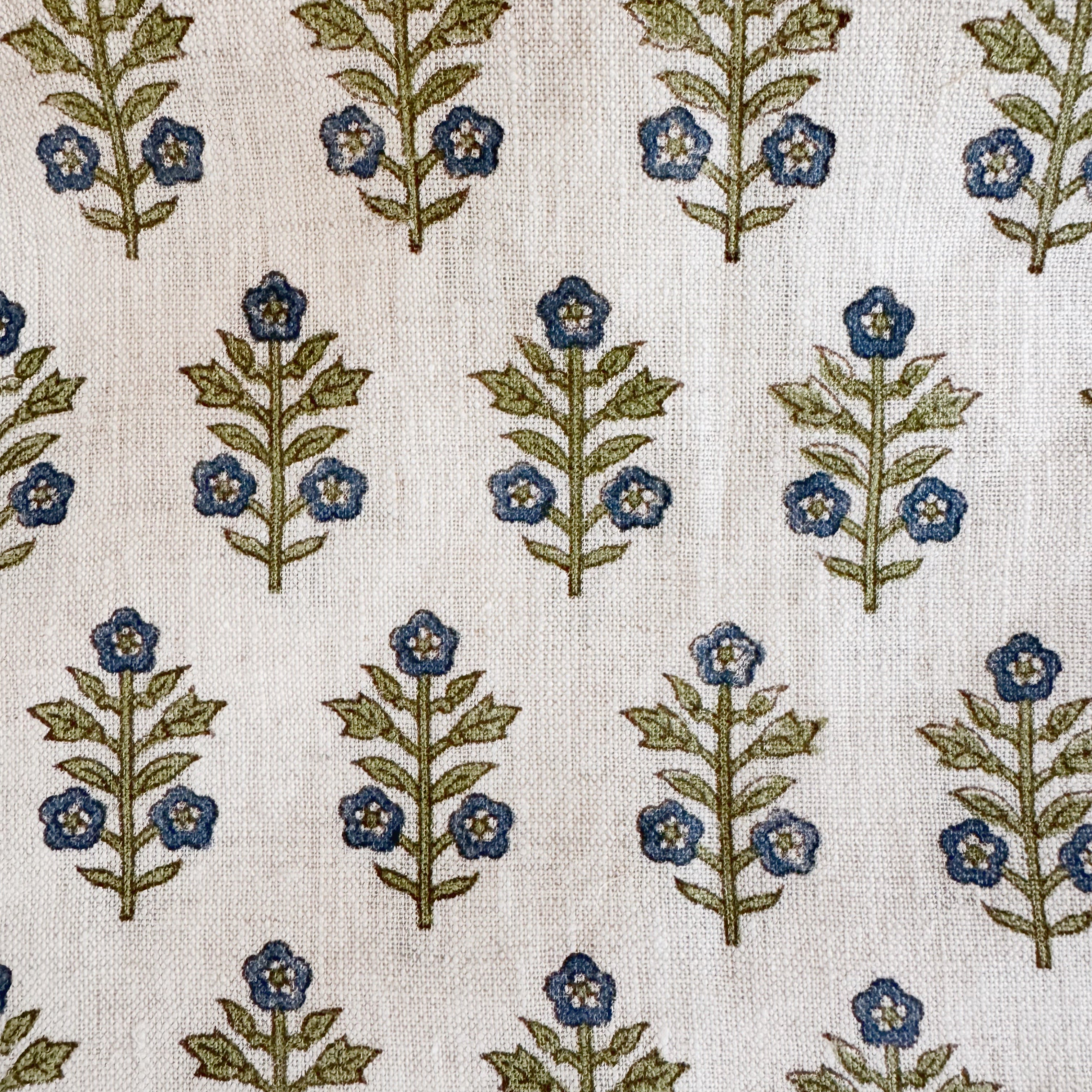 Minnie Flower - Blue/Green
