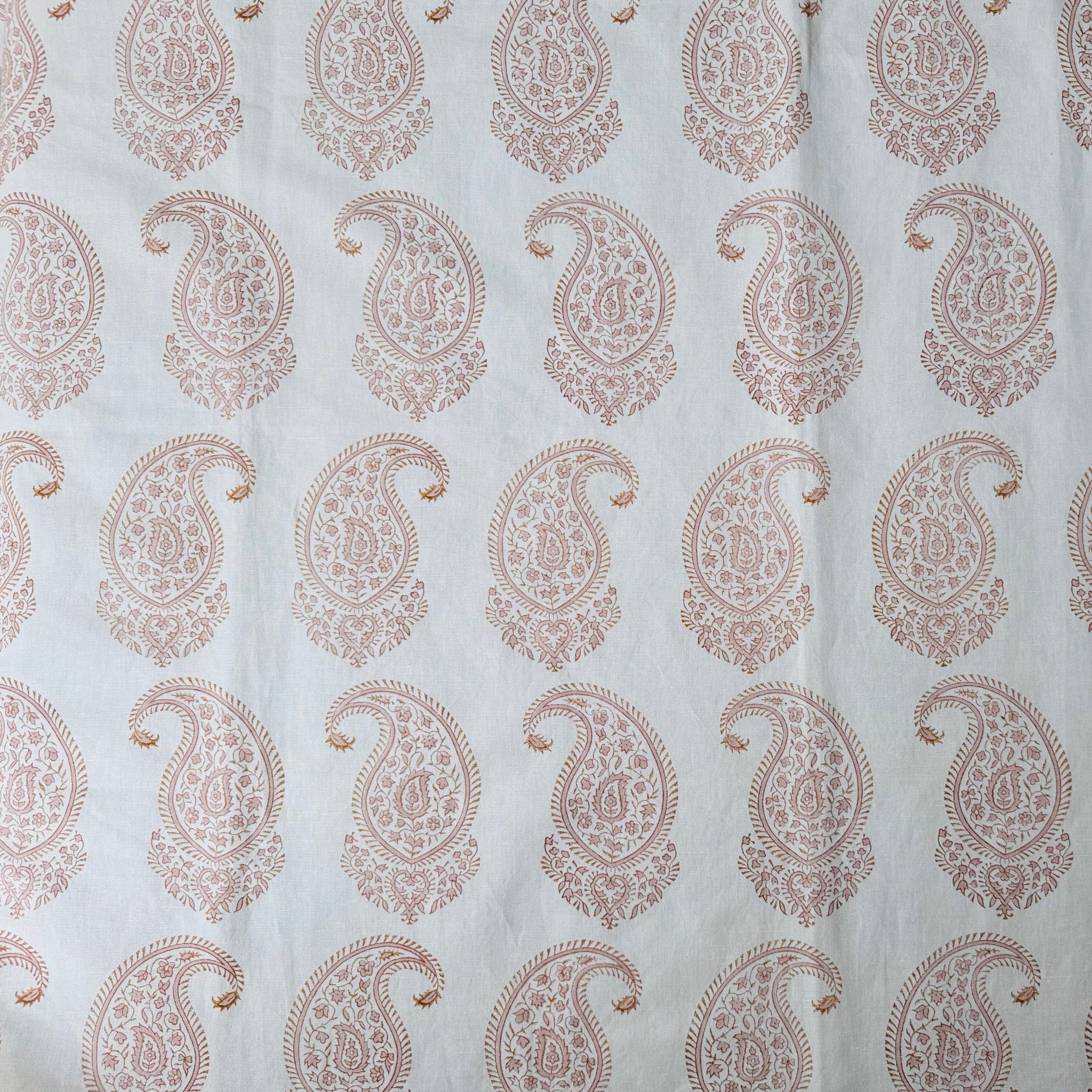 PAISLEY - SAFFRON AND PINK