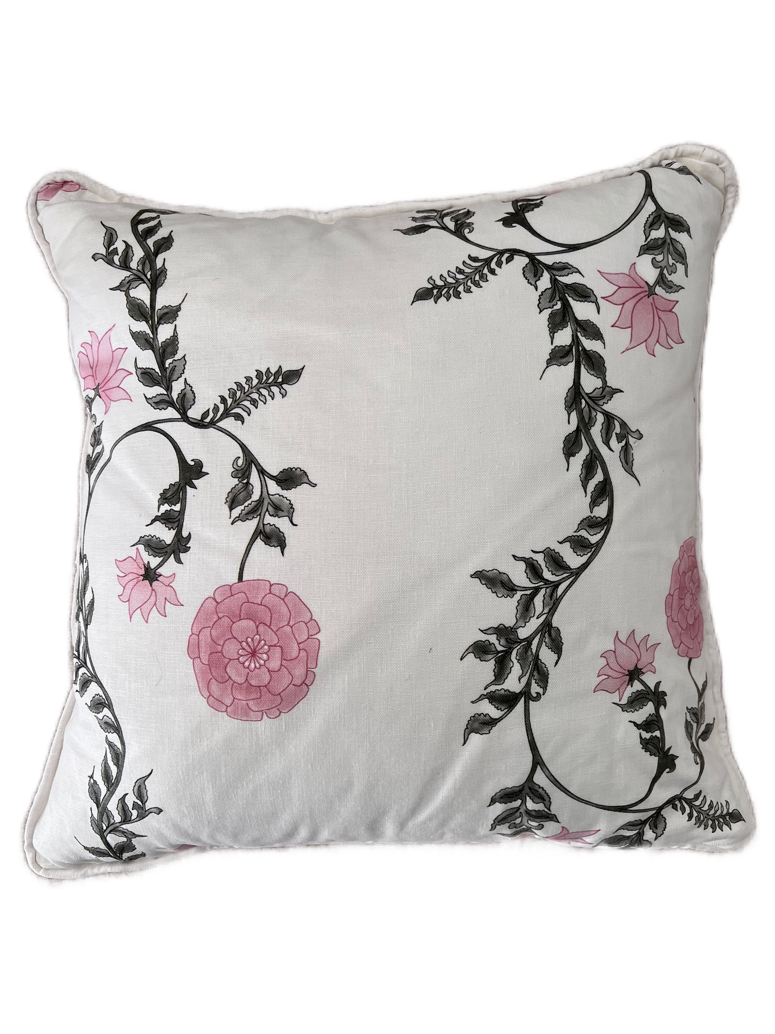 Poppy Stripe Cushion