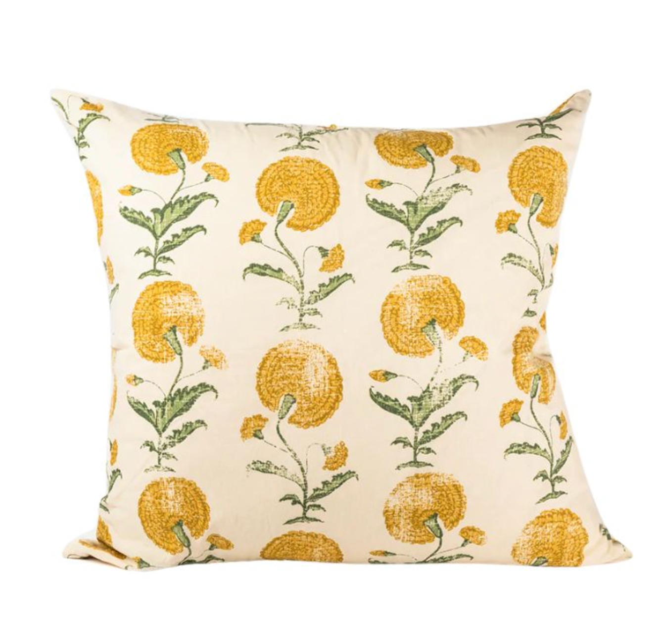 Poppy Yellow on Cotton