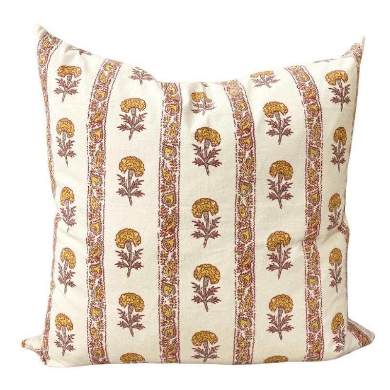 Camilla Stripe Yellow on Cotton