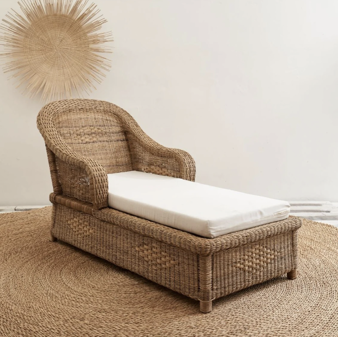Shashi Double Weave Chaise Longue