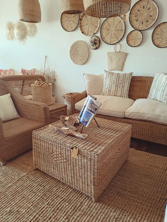 Cane Coffee Table