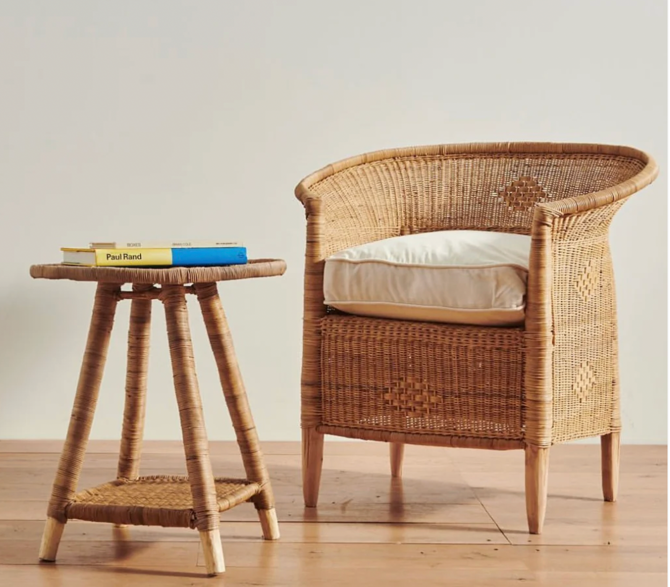 Closed Weave Traditional Single Malawi Chair
